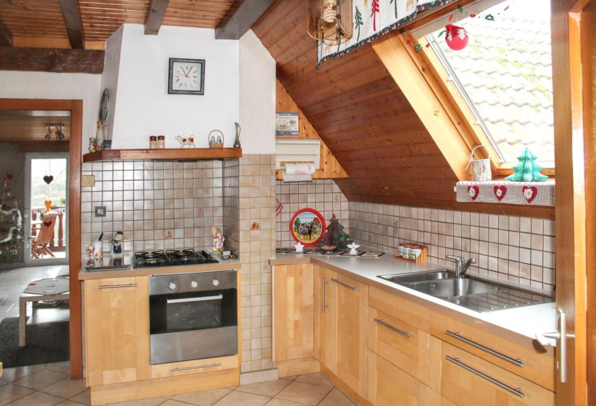 Maison Charmante Avec Vue Sur La Montagne A Triembach-Au-Val Exteriör bild